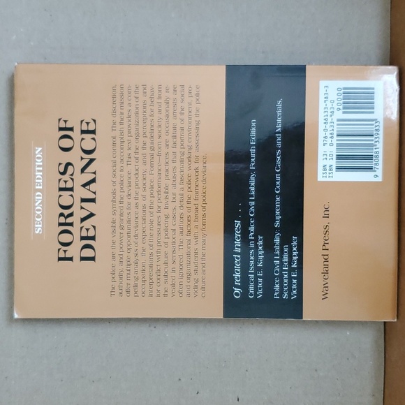 👮 Forces of Deviance paperback book 📚 - Picture 2 of 8